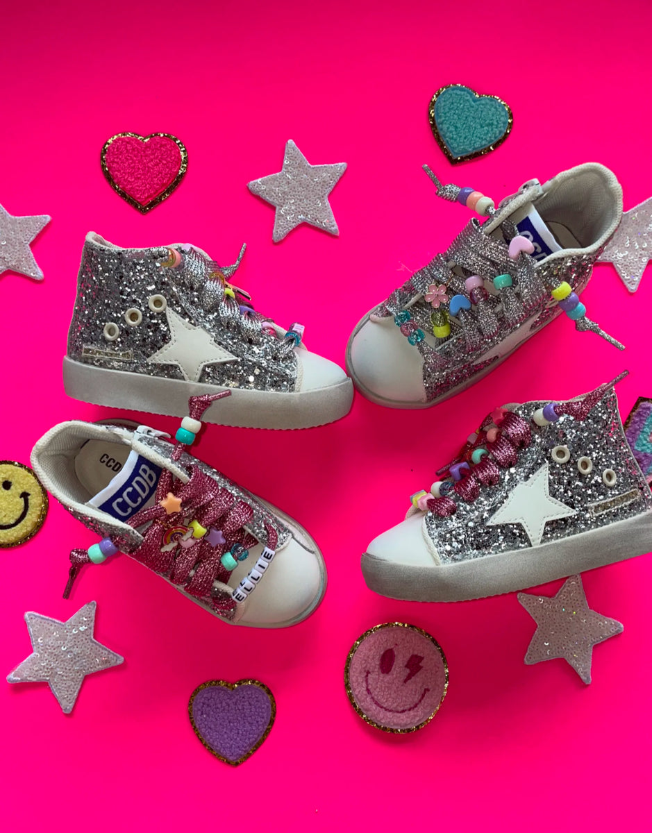 milly-3gorページ Glitter high tops – Ellie + Mila