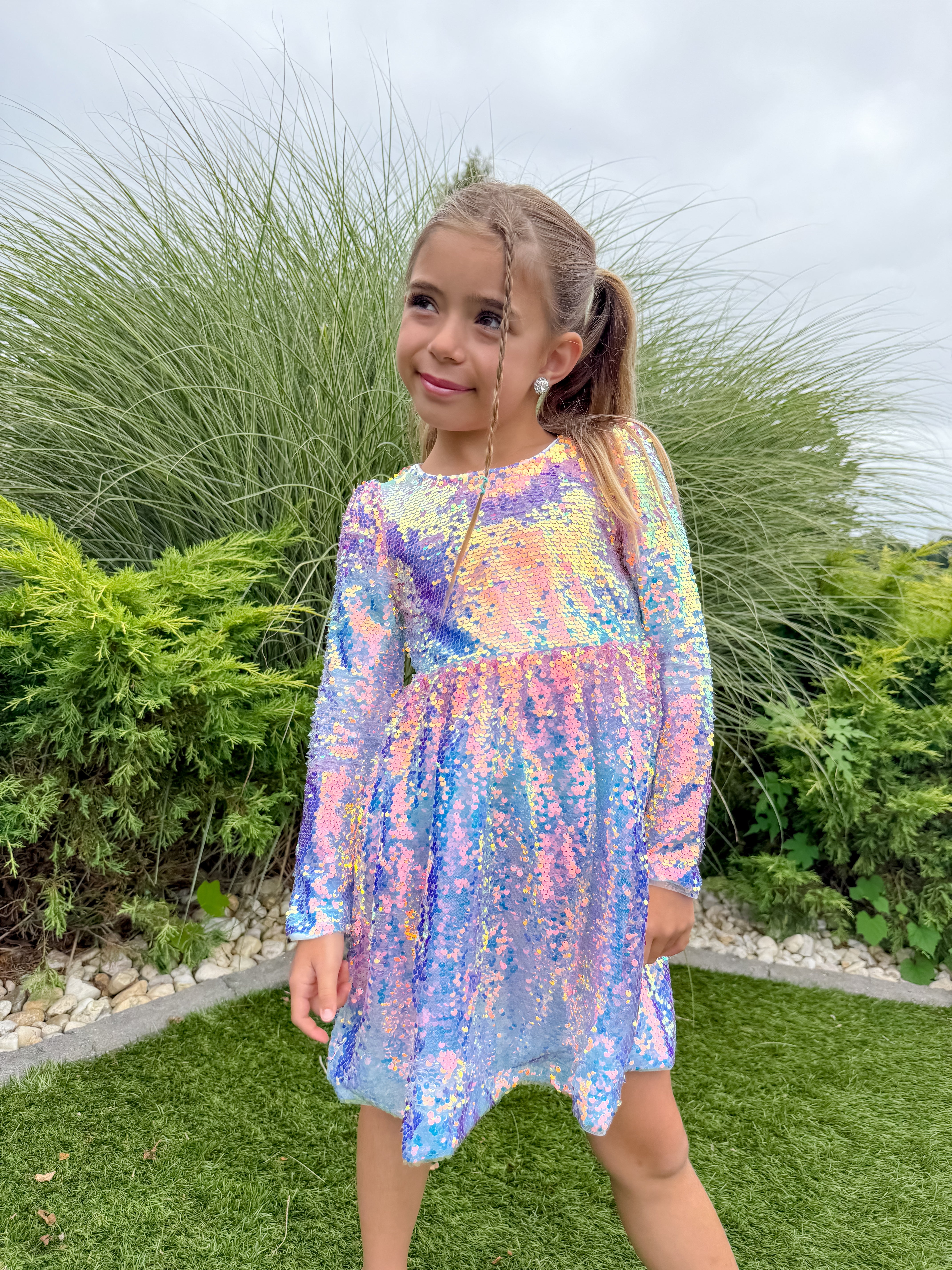 Ombre Sequin Party Dress Ellie + Mila Ombre Sequin Party Dress Ellie + Mila