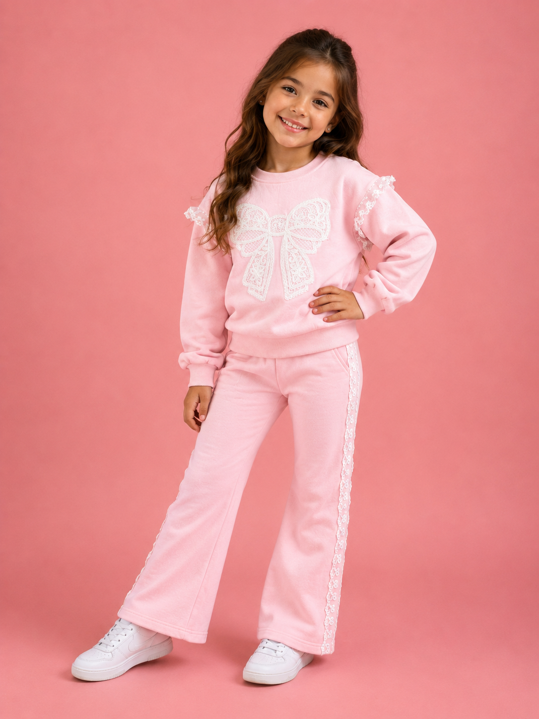 Pretty in Pink Lace Set (Pre Order) – Ellie + Mila Pretty in Pink Lace Set (Pre Order) – Ellie + Mila